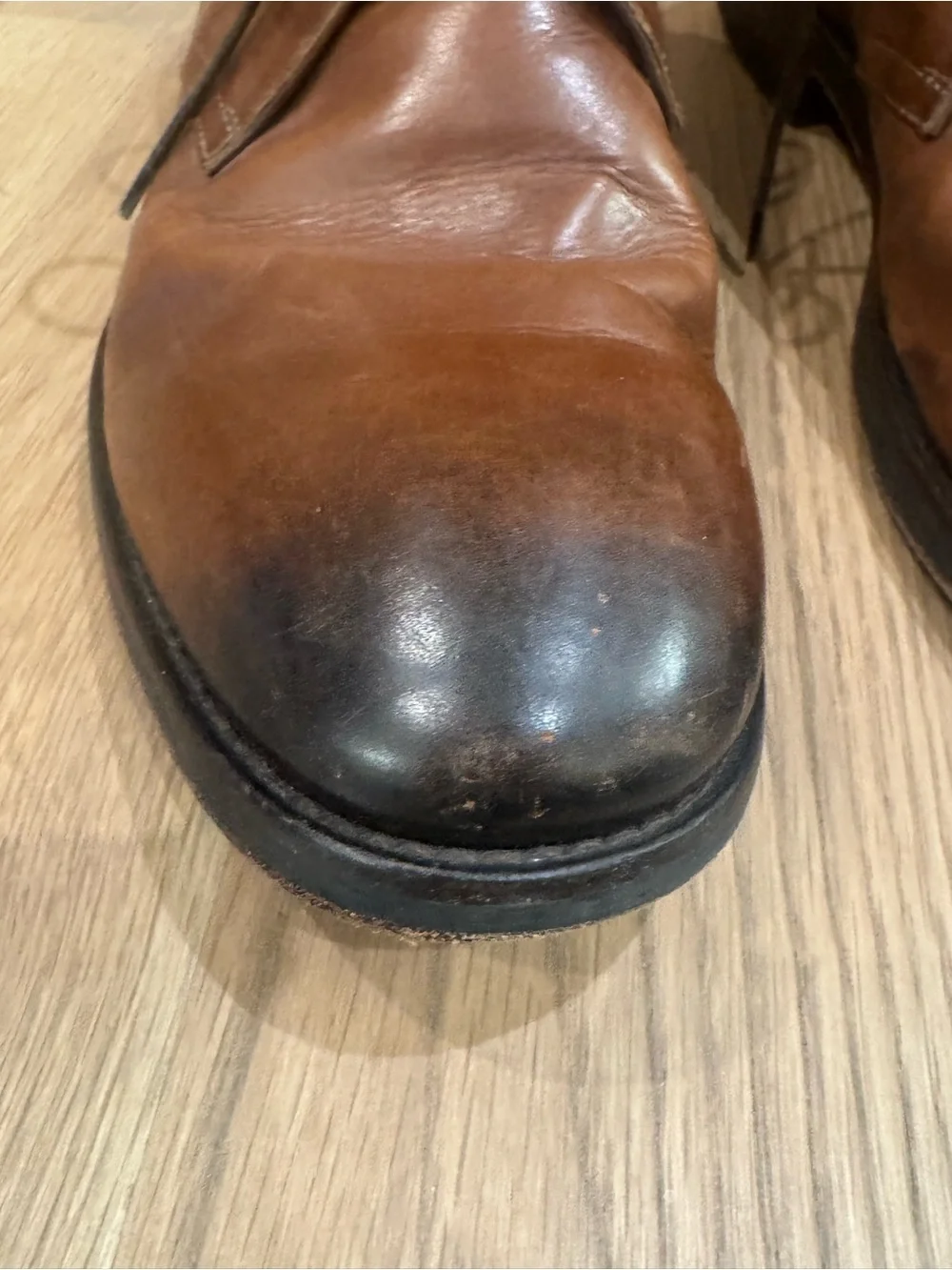 To Boot New York Leather Brown Chukka Boot